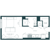 Unit 419 floor plan