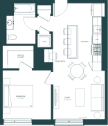 Unit 429 floor plan