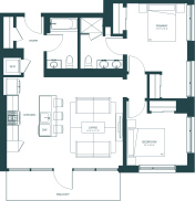 Unit 531 floor plan
