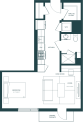 Unit 303 floor plan