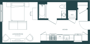 Unit 413 floor plan