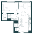 Unit 706 floor plan
