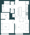 Unit 429 floor plan
