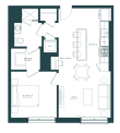 Unit 325 floor plan