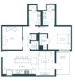 Unit 312 floor plan