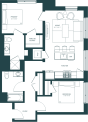 Unit 532 floor plan