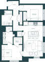 Unit 301 floor plan