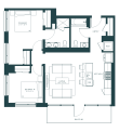 Unit 602 floor plan